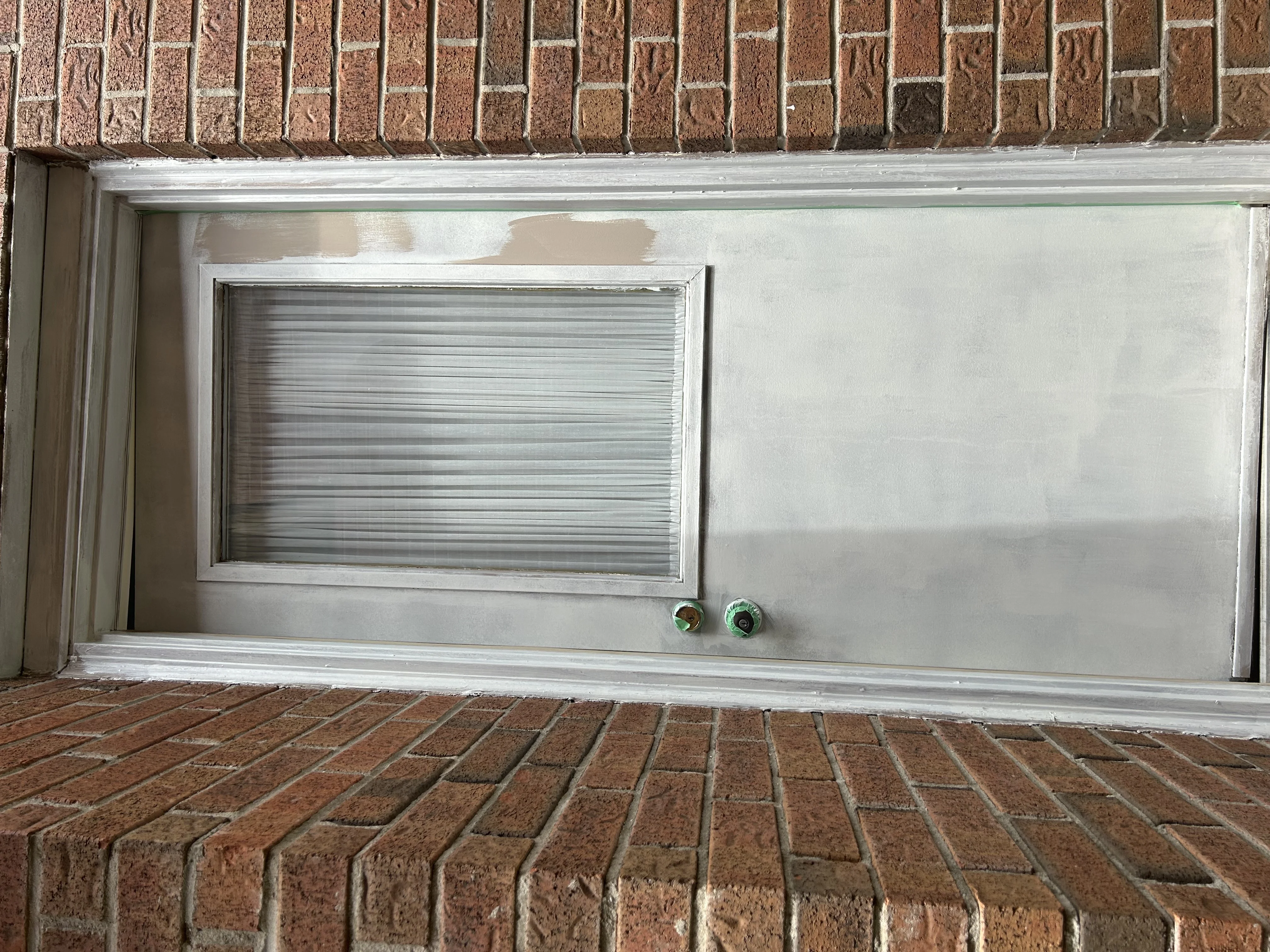 Wallpaper Installation - Exterior wallpaper project